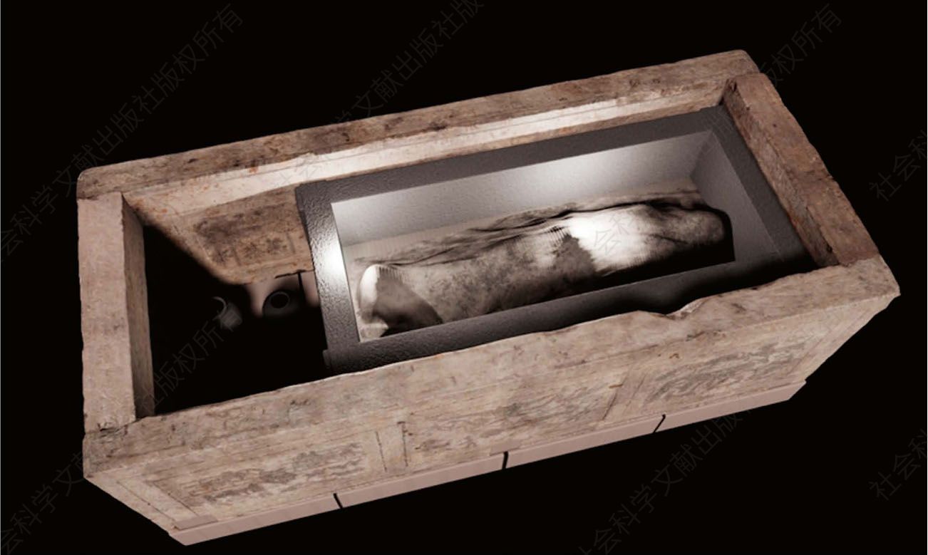 图3-11 汉代墓葬的三维模型