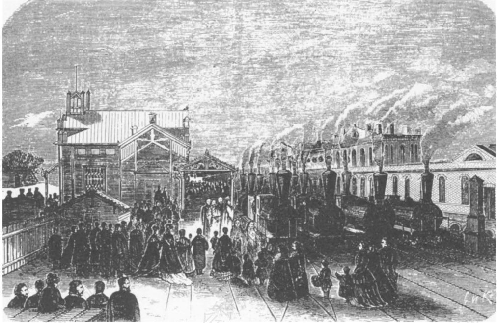 图4-2 1870年圣彼得堡—维堡铁路运营