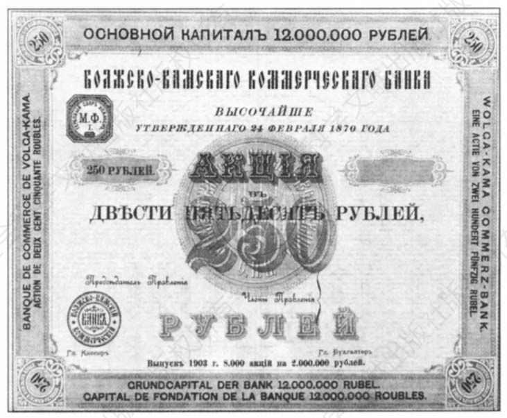 伏尔加—卡马银行股票